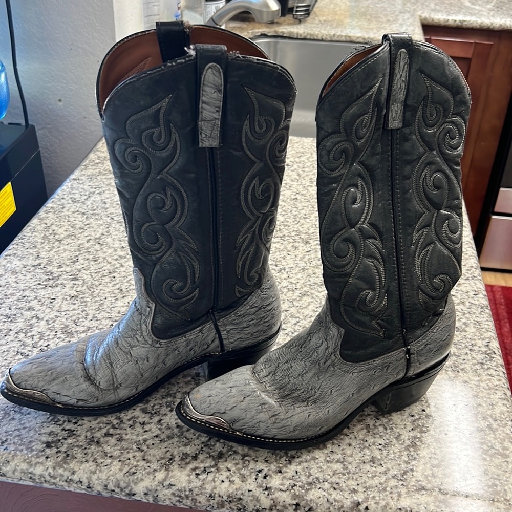 Texas Boot Company Cowboy Boots Western women’s Black Size 8 D